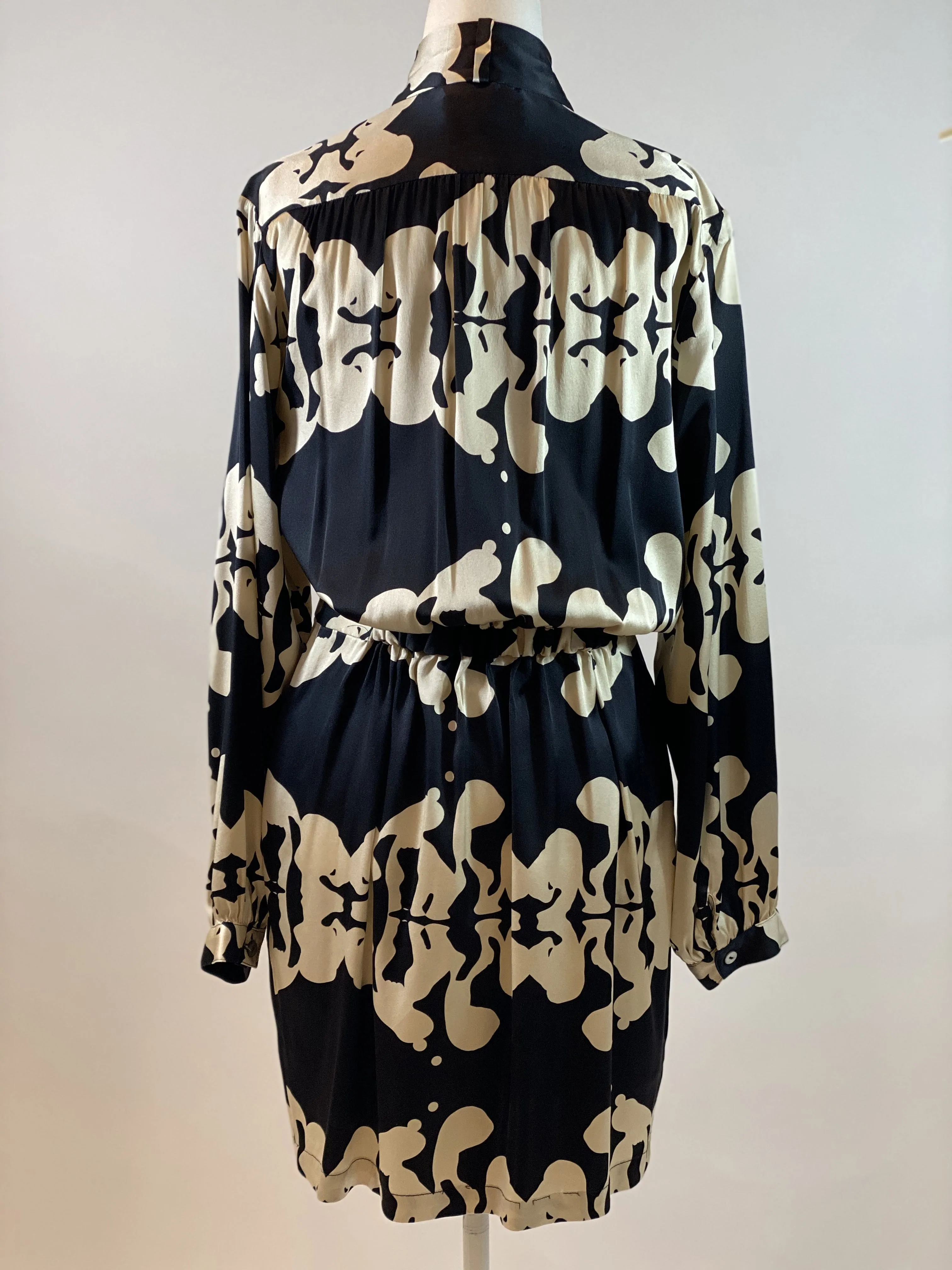Mara Hoffman Womens Abstract Print Midi Dress from the 2000s - Stylish Bohemian Fashion