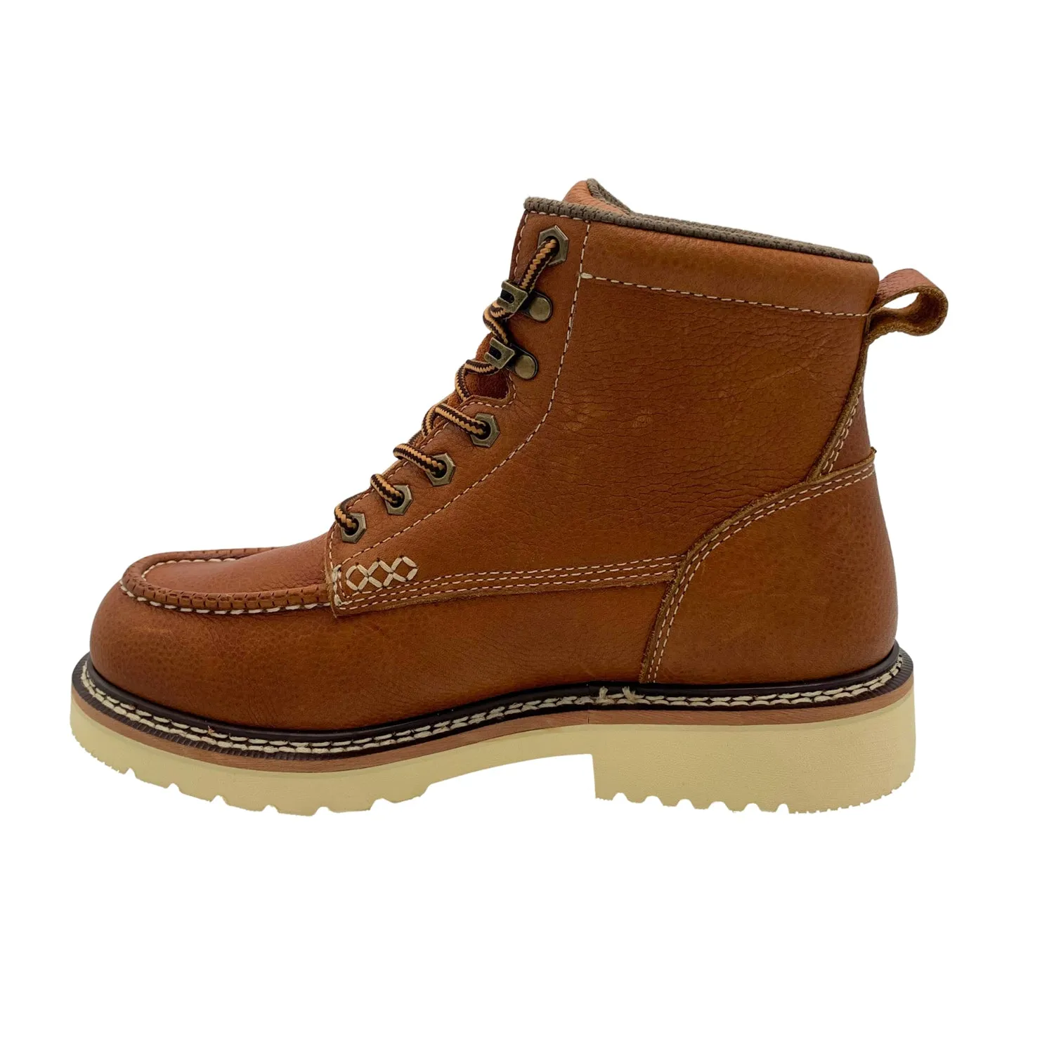 Sure! Here’s an optimized title for the product:

AdTec Mens Apex 8-Inch Steel Toe Moc-Toe Brown Leather Work Boots – Durable Comfort for Tough Environments