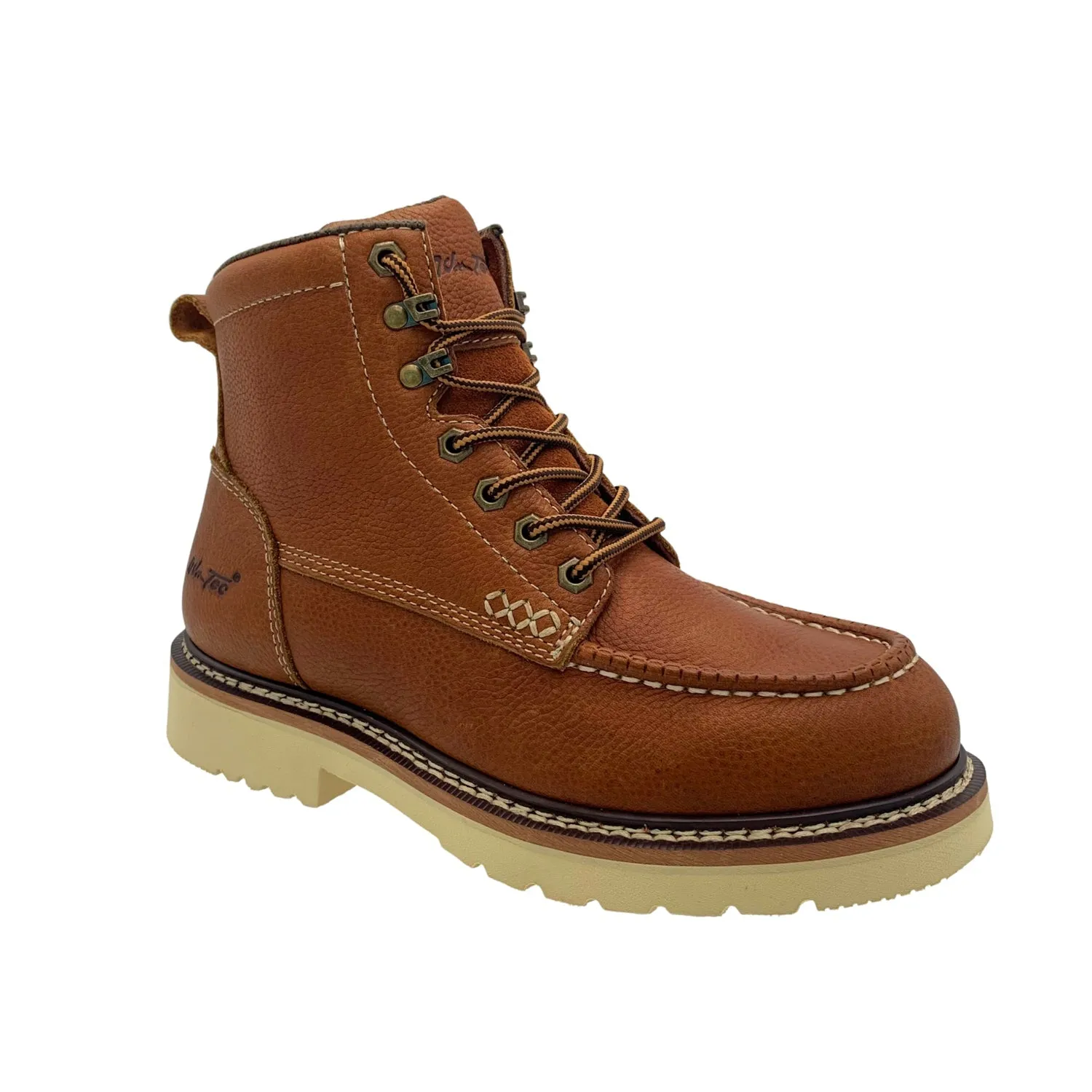Sure! Here’s an optimized title for the product:

AdTec Mens Apex 8-Inch Steel Toe Moc-Toe Brown Leather Work Boots – Durable Comfort for Tough Environments
