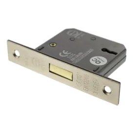 Atlantic 2.5" CE Elite 3 Lever Key Deadlock (Satin Nickel)