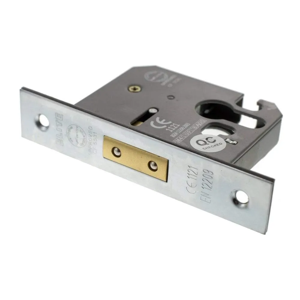 Atlantic 3" CE Elite Euro Deadlock (Satin Chrome)