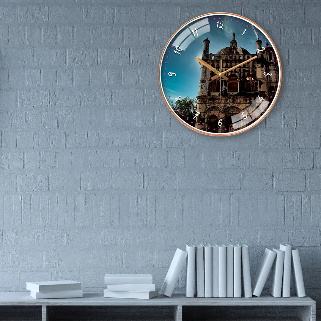 Exquisite Surat Fort-Inspired Wall Clock
