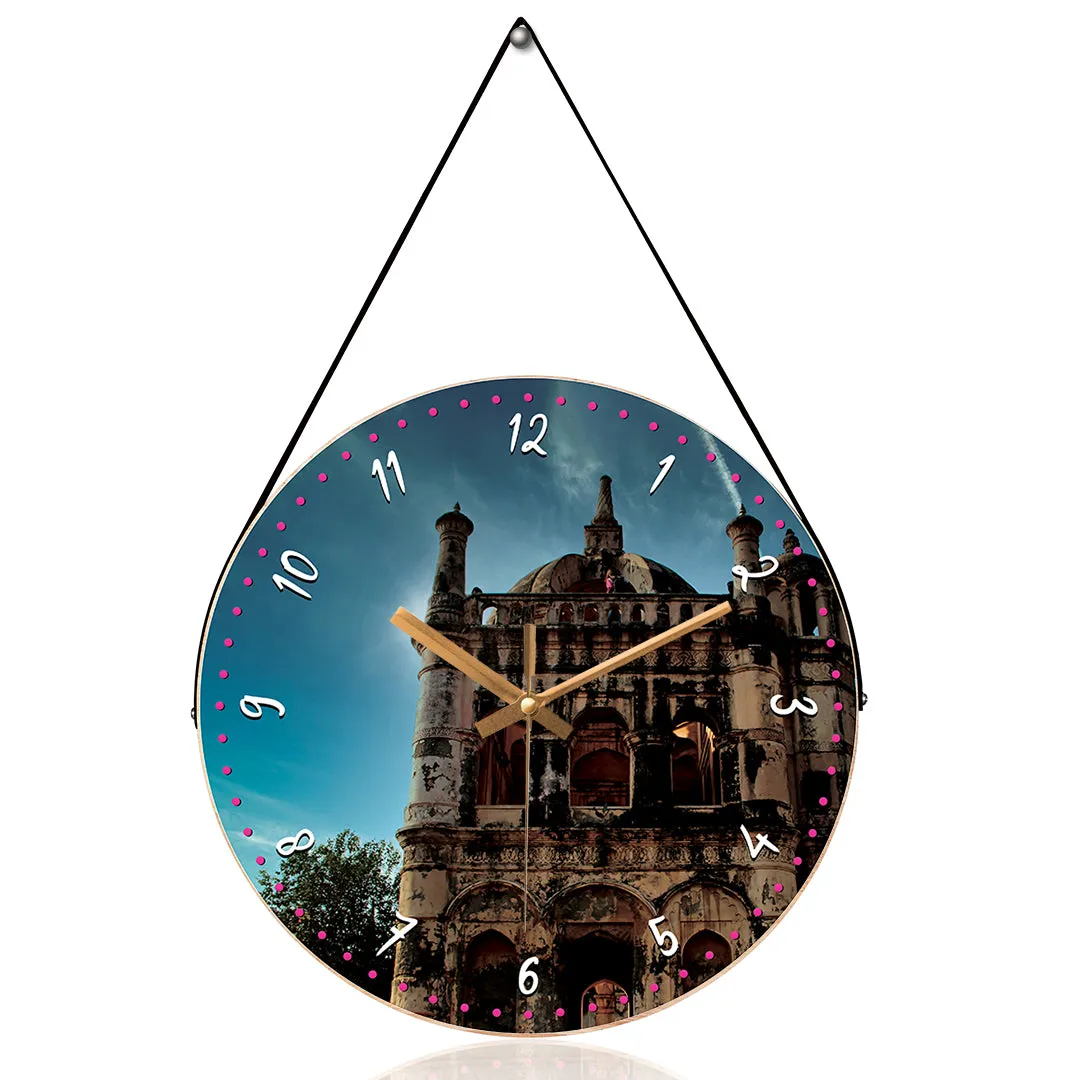 Exquisite Surat Fort-Inspired Wall Clock