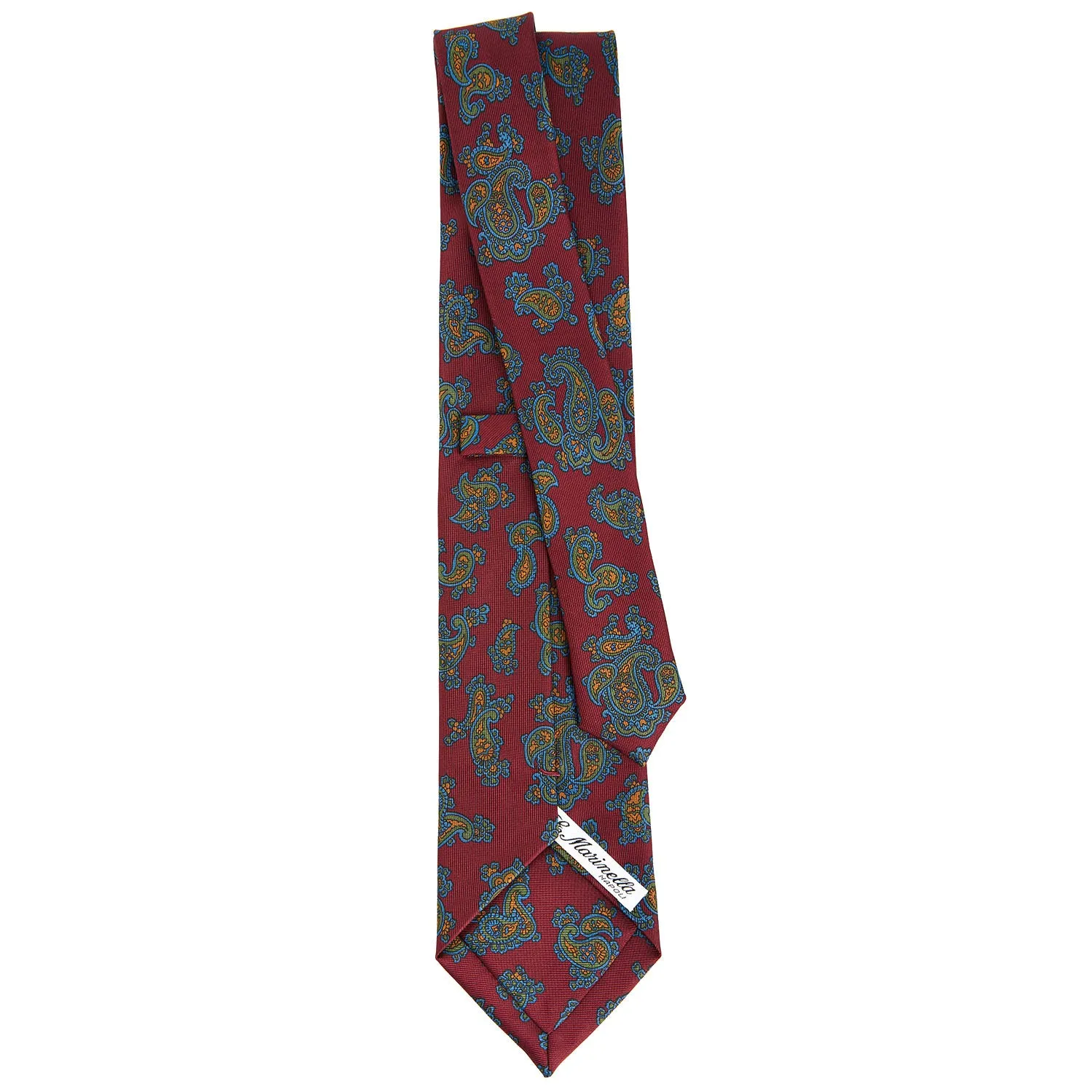 BURGUNDY SARTORIAL CLASSIC SILK TIE