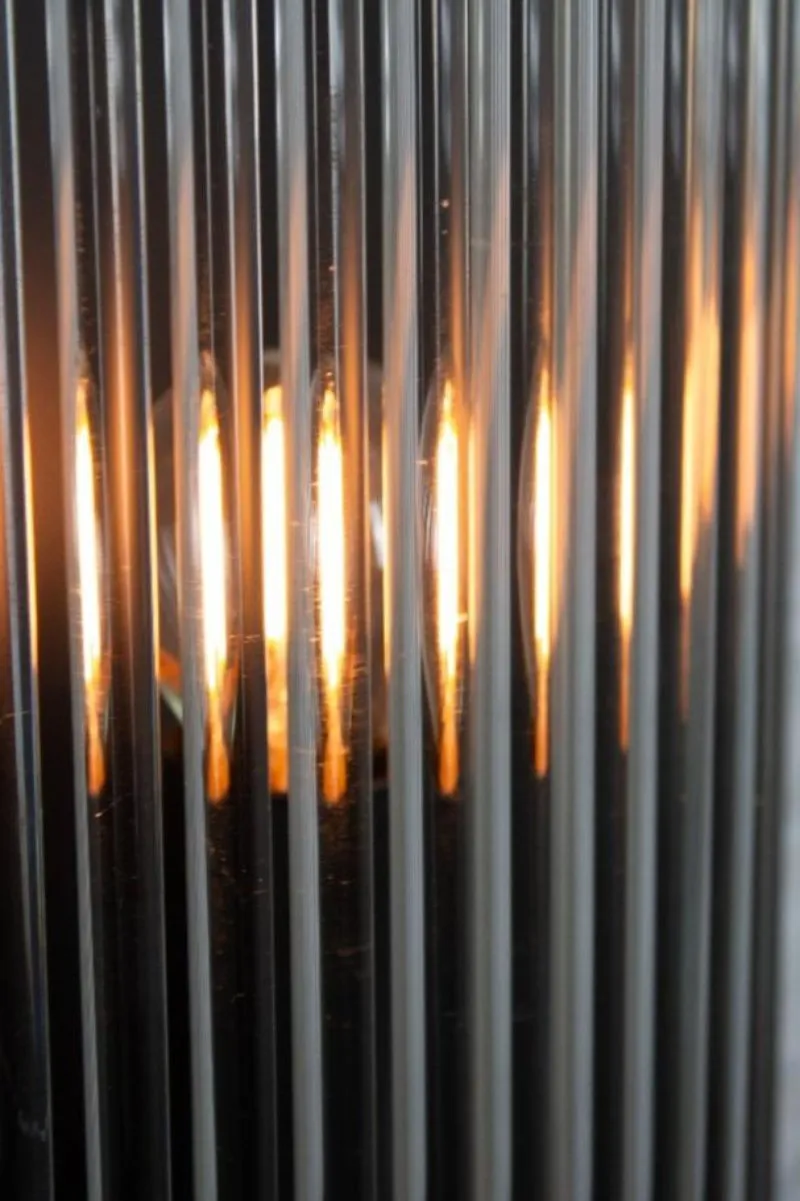 Carver Glass Rod Wall Sconce - Elegant Modern Lighting Fixture