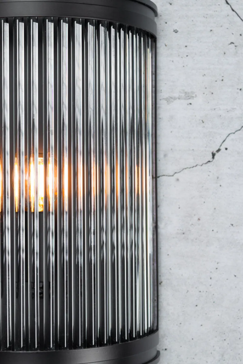 Carver Glass Rod Wall Sconce - Elegant Modern Lighting Fixture
