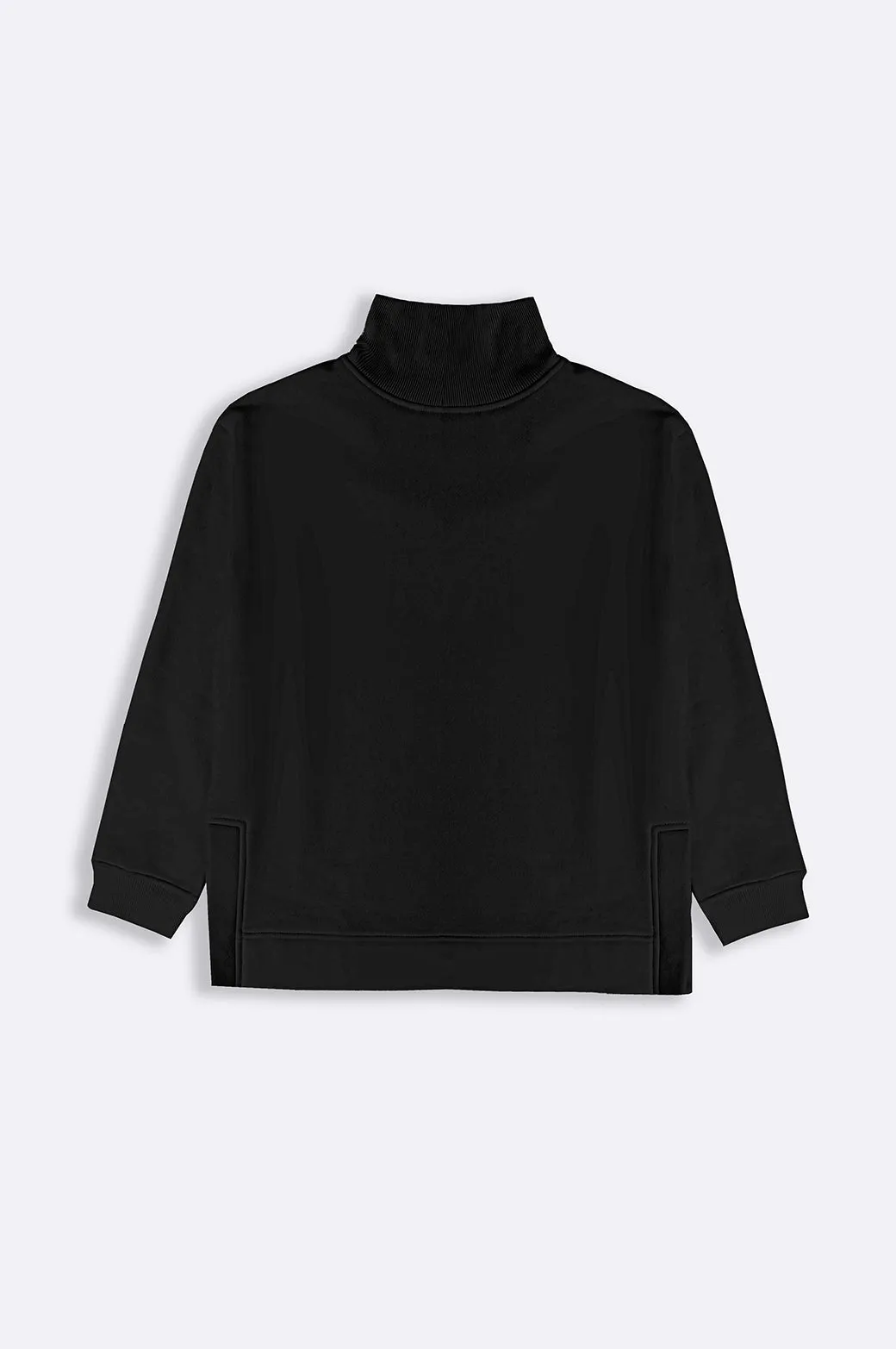 CLASSIC TURTLE NECK SWEATSHIRT