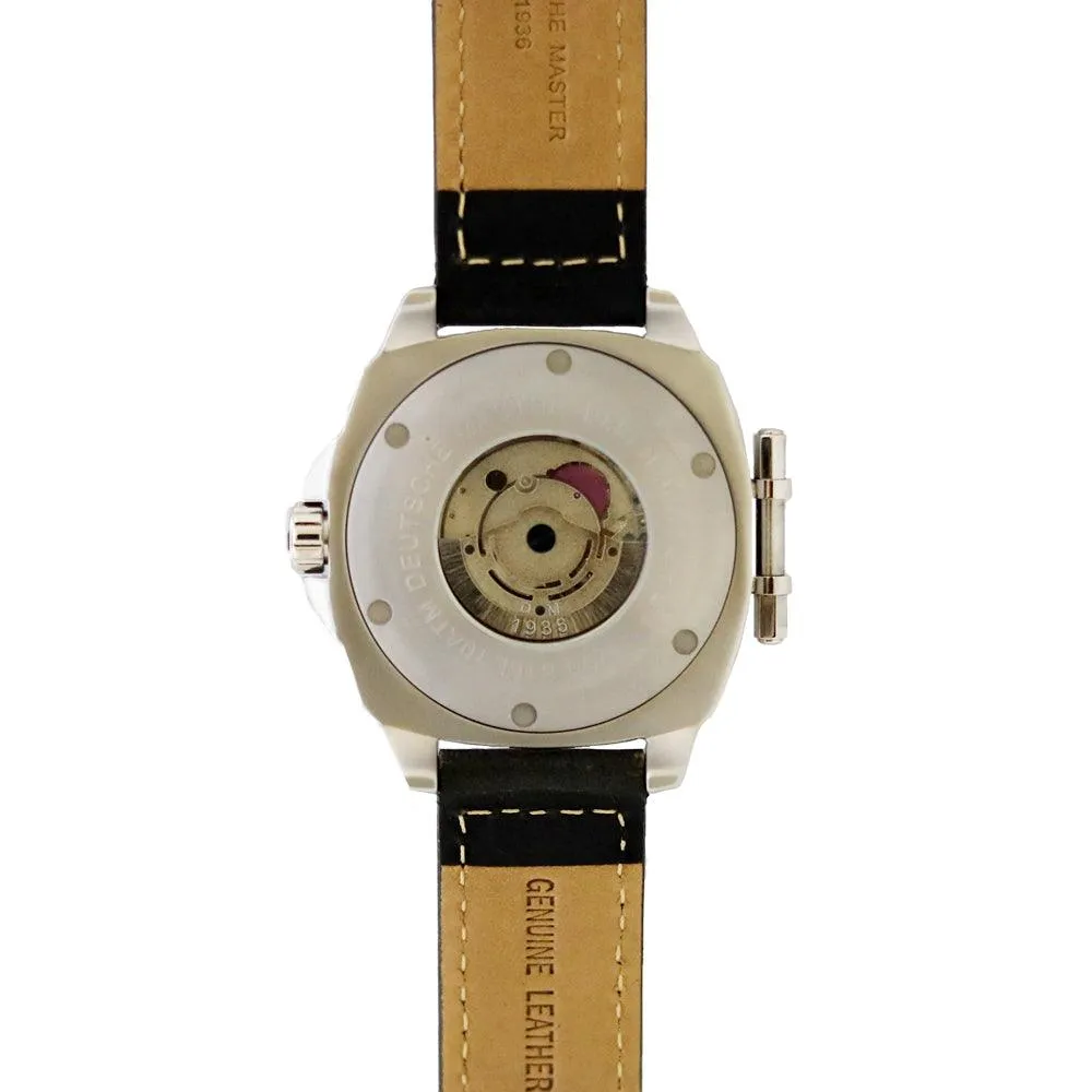 Deutsche Master DM1936 Navy Collection Watch - Model U3002/GR, Elegant Timepiece with Durable Design
