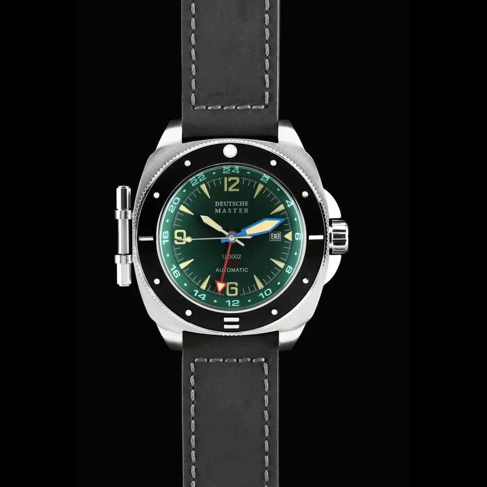 Deutsche Master DM1936 Navy Collection Watch - Model U3002/GR, Elegant Timepiece with Durable Design
