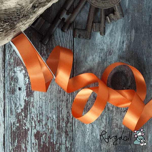 Ginger Satin Ribbon