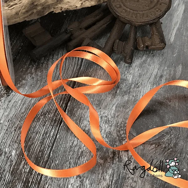 Ginger Satin Ribbon
