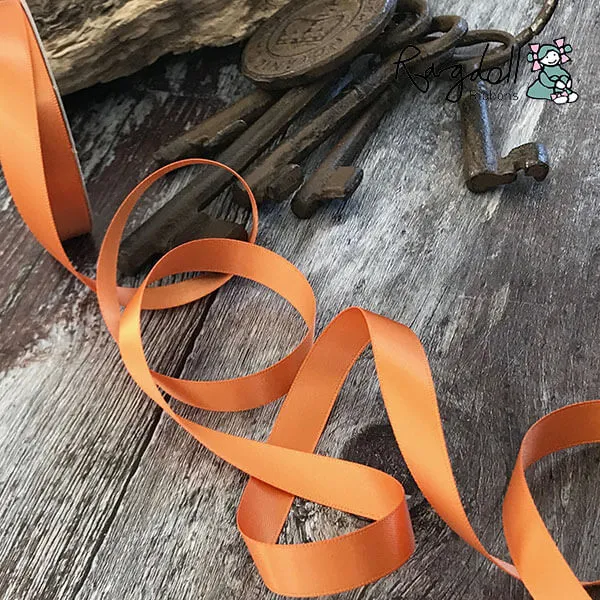 Ginger Satin Ribbon