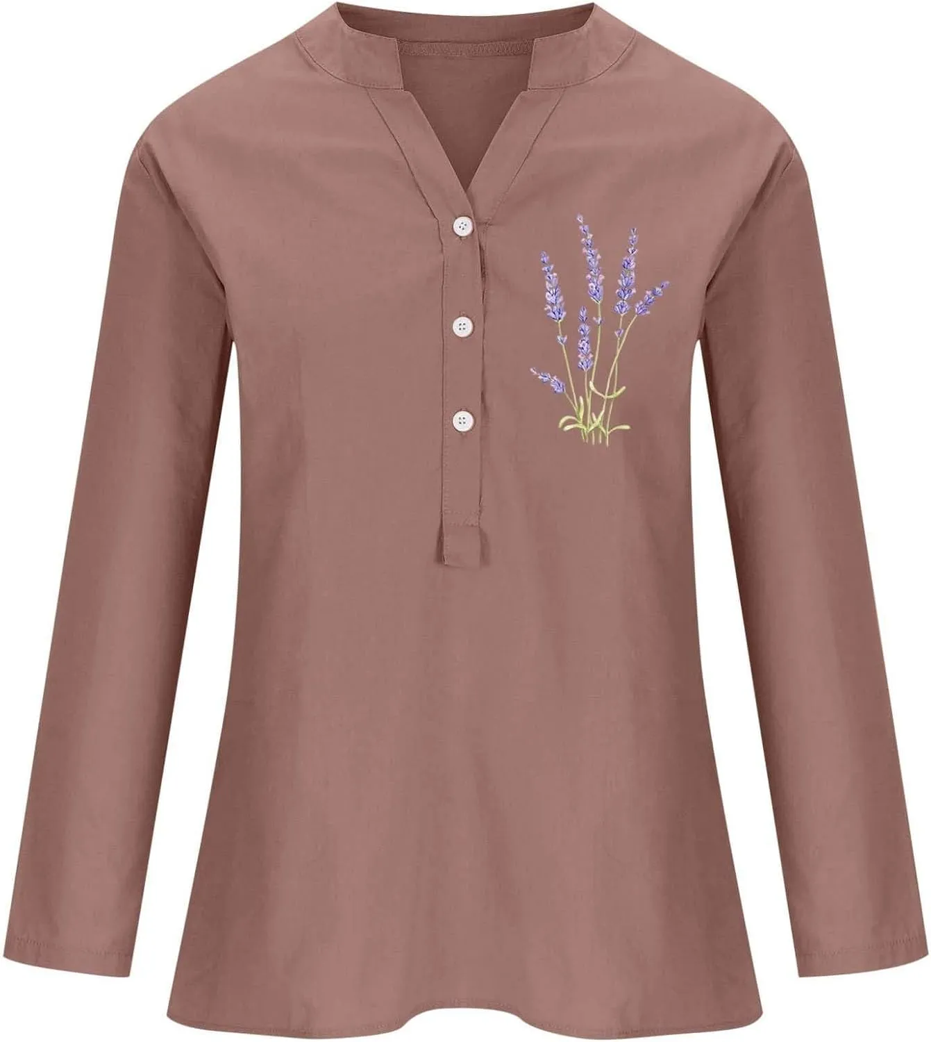 Linen Button Down Shirt Women with Gradient Letter Printed Pockets and Hooded Casual Collared Blouses Loose Fit