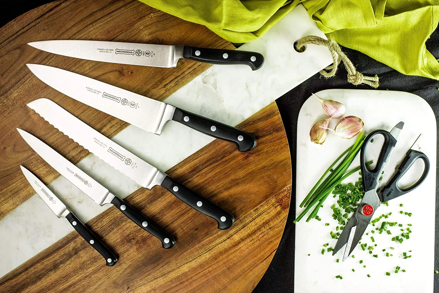 Premium Mundial 5128-4 Forged Paring Knife - Precision German Steel, Ergonomic Handle, Ideal for Culinary Precision and Utility