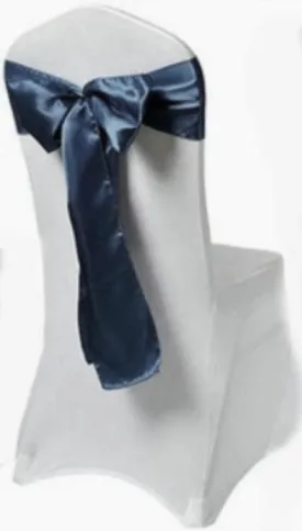 Navy Satin Sash
