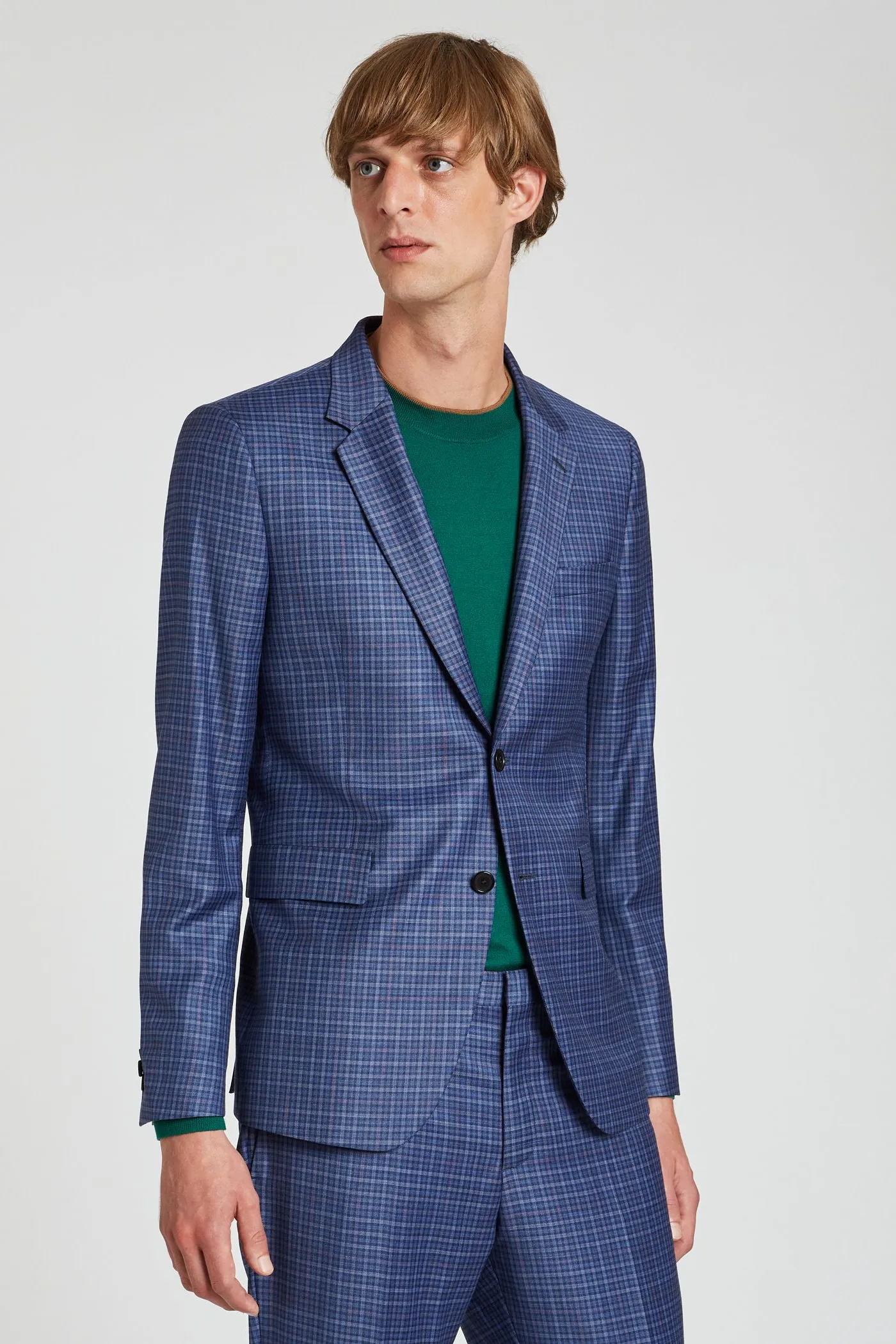 Modern Paul Smith Charcoal Grey Wool Suit - M1R-1457-G01449