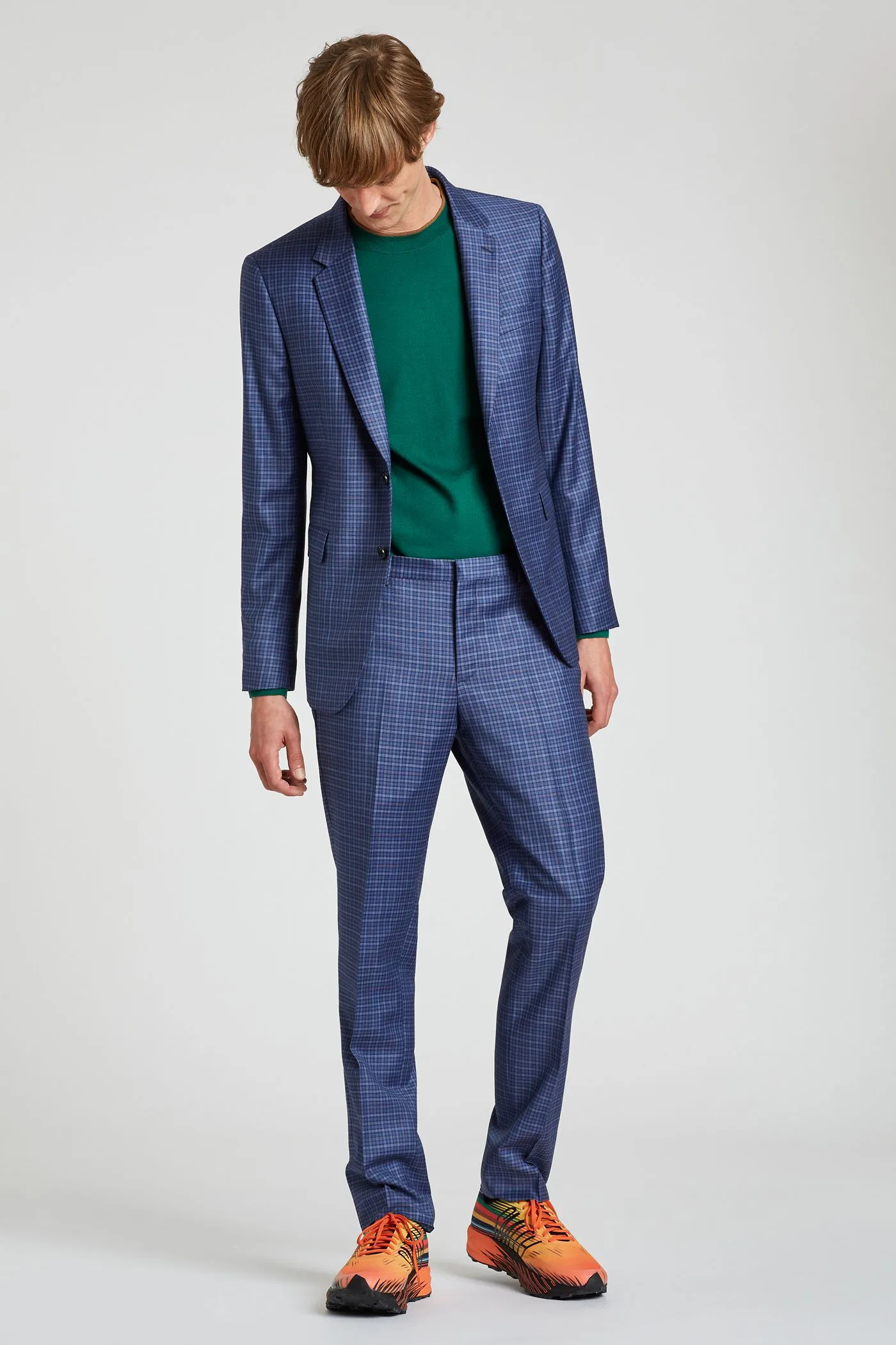 Modern Paul Smith Charcoal Grey Wool Suit - M1R-1457-G01449