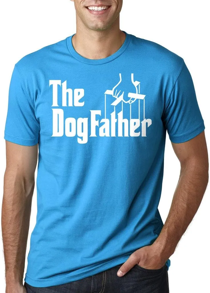 Silk Road Tees Dogfather T-Shirt Pet Lover Dog Owner Tee Shirt