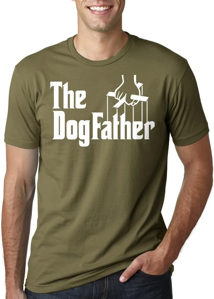 Silk Road Tees Dogfather T-Shirt Pet Lover Dog Owner Tee Shirt