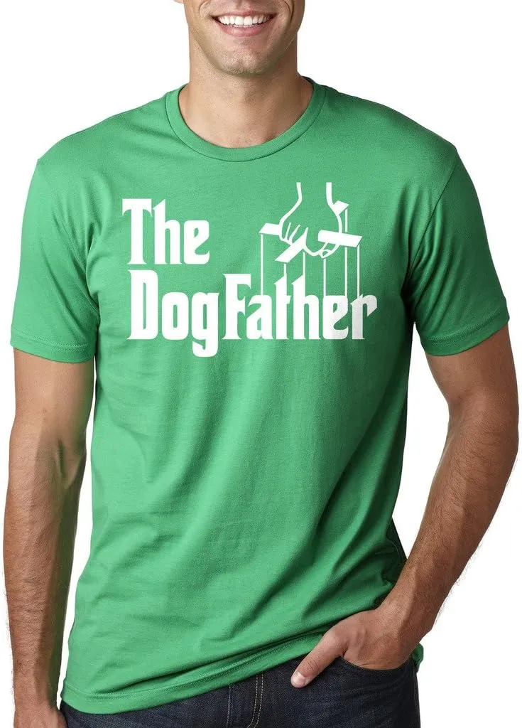 Silk Road Tees Dogfather T-Shirt Pet Lover Dog Owner Tee Shirt