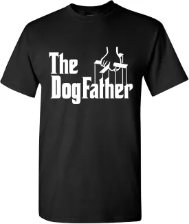 Silk Road Tees Dogfather T-Shirt Pet Lover Dog Owner Tee Shirt
