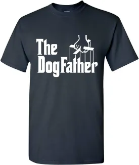 Silk Road Tees Dogfather T-Shirt Pet Lover Dog Owner Tee Shirt