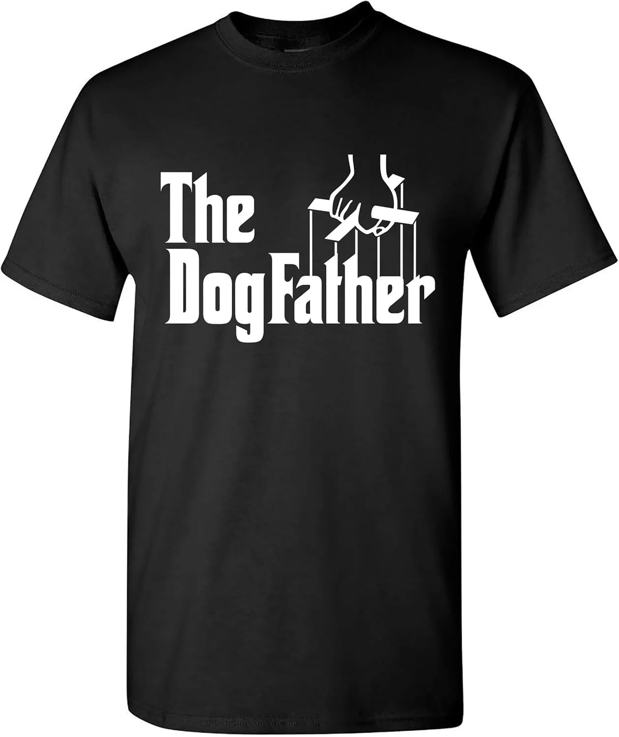 Silk Road Tees Dogfather T-Shirt Pet Lover Dog Owner Tee Shirt