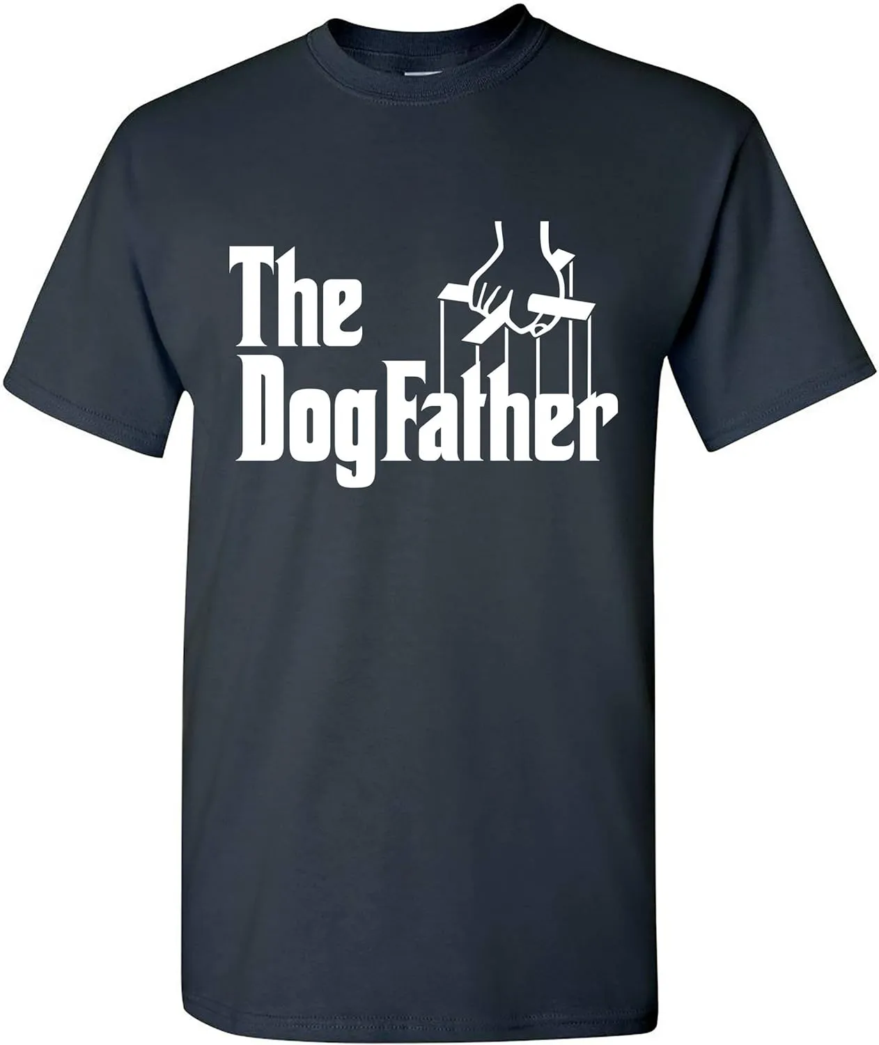 Silk Road Tees Dogfather T-Shirt Pet Lover Dog Owner Tee Shirt